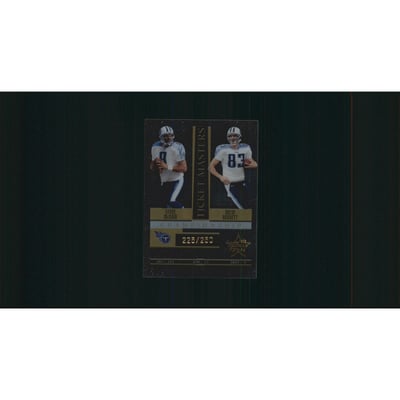 2005 Leaf Rookies and Stars Ticket Masters Gold Championship #TM23 Torry Holt/Steven Jackson
