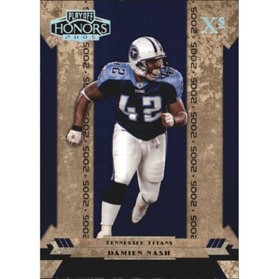 2005 Playoff Honors X's #126 Roydell Williams