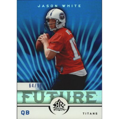 2005 Reflections Blue #177 Jason White