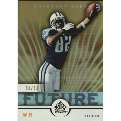 2005 Reflections Gold #110 Courtney Roby