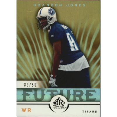 2005 Reflections Gold #112 Brandon Jones