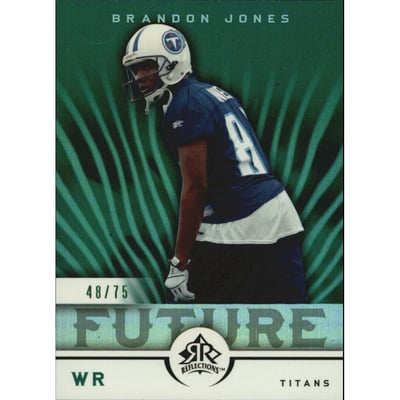 2005 Reflections Green #112 Brandon Jones