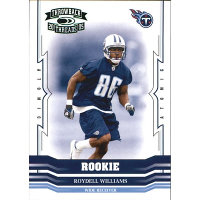 2005 Throwback Threads Green #176 Roydell Williams