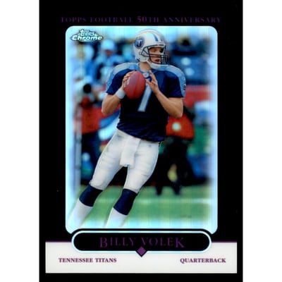 2005 Topps Chrome Black Refractors #112 Billy Volek