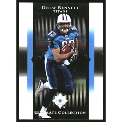 2005 Ultimate Collection Gold Holofoil #96 Drew Bennett