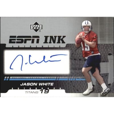 2005 Upper Deck ESPN Ink #JW Jason White