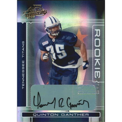 2006 Absolute Memorabilia #231 Quinton Ganther AU RC