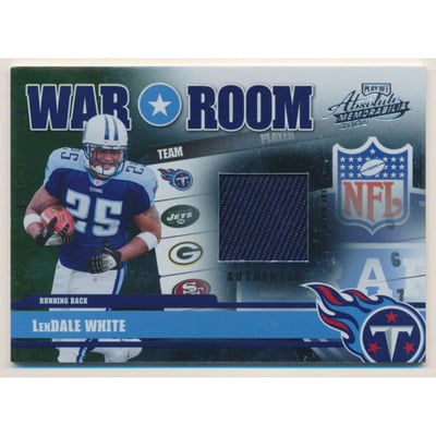 2006 Absolute Memorabilia War Room Materials #9 LenDale White