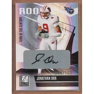 2006 Donruss Elite Turn of the Century Autographs #172 Jonathan Orr