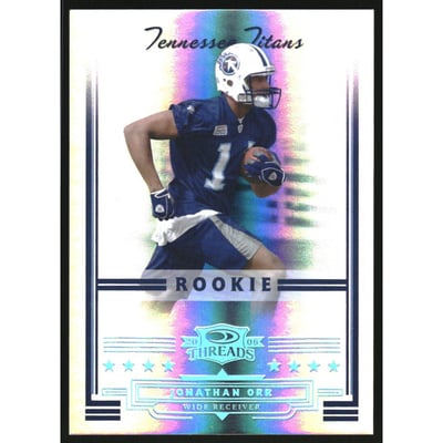 2006 Donruss Threads Platinum Holofoil #177 Jonathan Orr