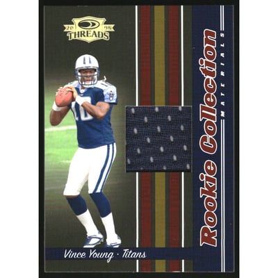 2006 Donruss Threads Rookie Collection Materials #RCM8 Vince Young