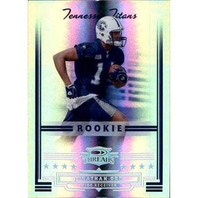2006 Donruss Threads Silver Holofoil #177 Jonathan Orr