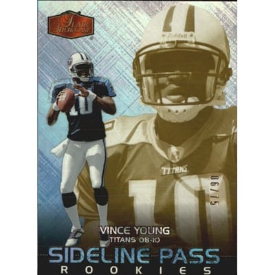 2006 Flair Showcase Gold #235 Vince Young