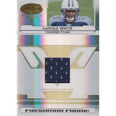 2006 Leaf Certified Materials #209 LenDale White JSY/550 RC