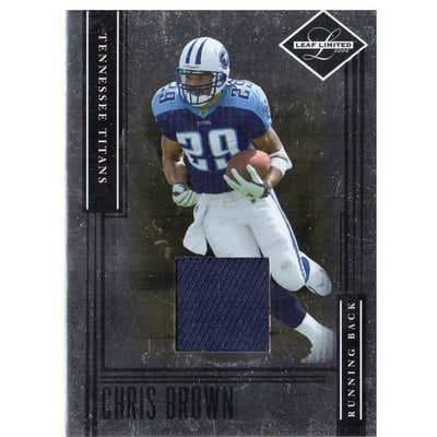 2006 Leaf Limited Threads #117 Chris Brown