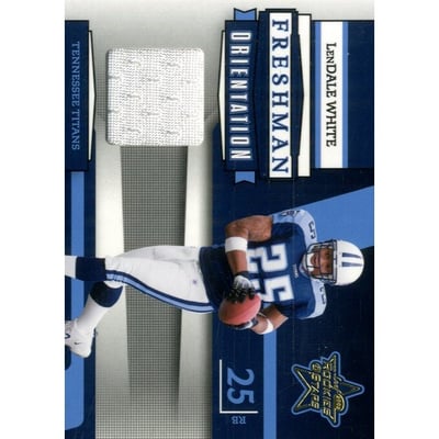 2006 Leaf Rookies and Stars Freshman Orientation Materials Jerseys #FO3 LenDale White
