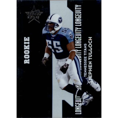 2006 Leaf Rookies and Stars Longevity Silver Parallel #142 Stephen Tulloch