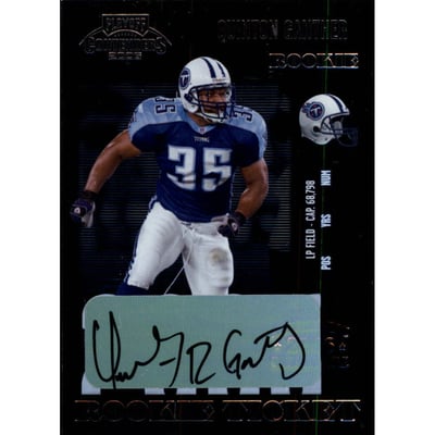 2006 Playoff Contenders #130 Quinton Ganther AU RC
