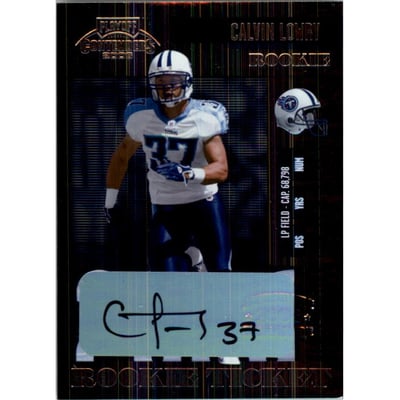 2006 Playoff Contenders #185 Calvin Lowry AU RC
