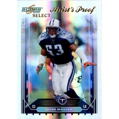 2006 Select Artist's Proof #270 Keith Bulluck
