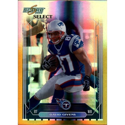 2006 Select Gold #170 David Givens