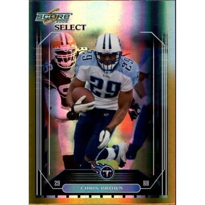 2006 Select Gold #266 Chris Brown