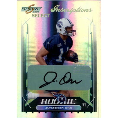 2006 Select Inscriptions #356 Jonathan Orr/250