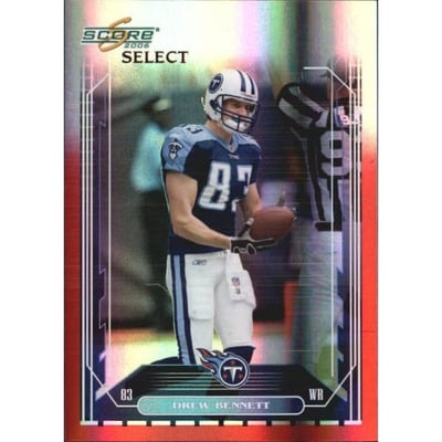 2006 Select Red #267 Drew Bennett