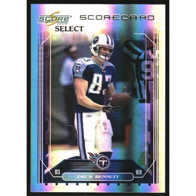 2006 Select Scorecard #267 Drew Bennett