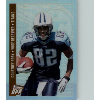 2006 Topps Draft Picks and Prospects Chrome Bronze Refractors #90 Courtney Roby