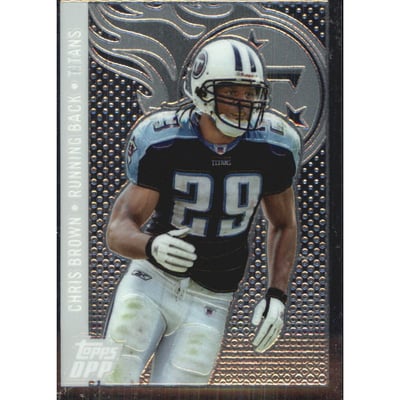 2006 Topps Draft Picks and Prospects Chrome Silver #45 Chris Brown