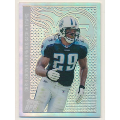 2006 Topps Draft Picks and Prospects Chrome Silver Refractors #45 Chris Brown