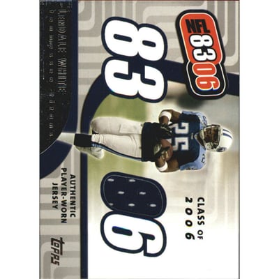 2006 Topps NFL 8306 Relics #8306RLW LenDale White B