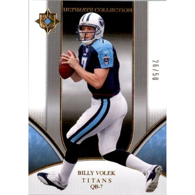 2006 Ultimate Collection Gold #189 Billy Volek