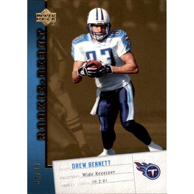 2006 Upper Deck Rookie Debut Gold #95 Drew Bennett