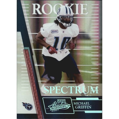 2007 Absolute Memorabilia Spectrum Silver #239 Michael Griffin
