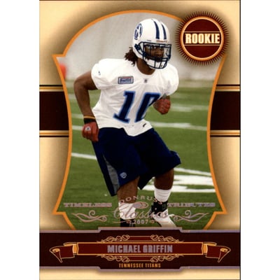 2007 Donruss Classics Timeless Tributes Bronze #217 Michael Griffin