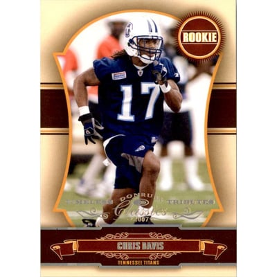 2007 Donruss Classics Timeless Tributes Gold #189 Chris Davis