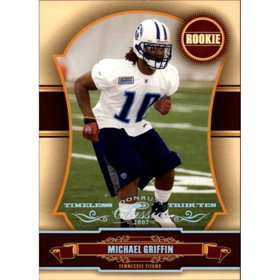 2007 Donruss Classics Timeless Tributes Silver #217 Michael Griffin