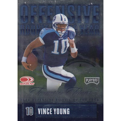 2007 Donruss Playoff Award Winner Promos #OROYVY Vince Young/(Offensive Rookie of the Year)
