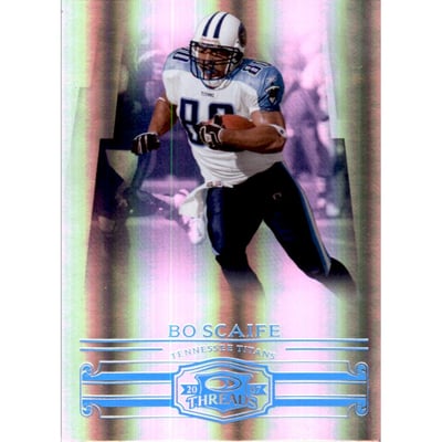 2007 Donruss Threads Platinum Holofoil #103 Bo Scaife