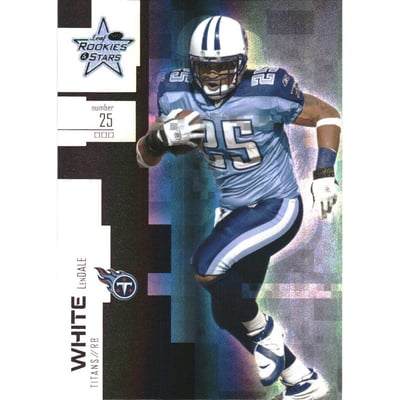 2007 Leaf Rookies and Stars Black Holofoil #88 LenDale White