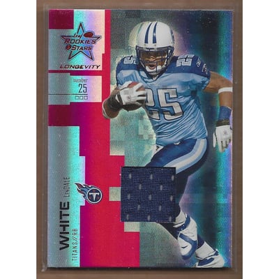 2007 Leaf Rookies and Stars Longevity Materials Ruby #88 LenDale White