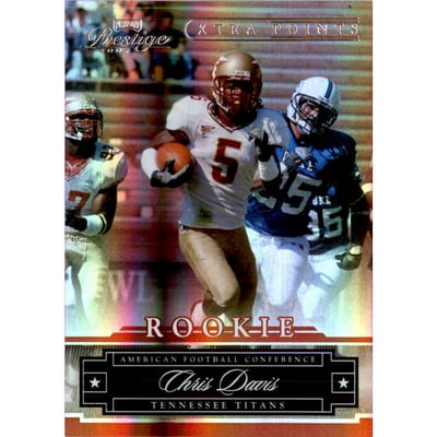 2007 Playoff Prestige Xtra Points Red #216 Chris Davis