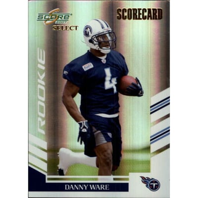 2007 Select Scorecard #312 Danny Ware