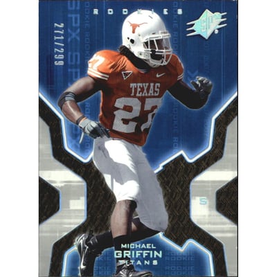 2007 SPx Silver Holofoil Rookies #106 Michael Griffin