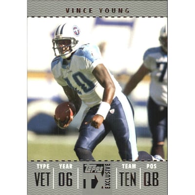 2007 Topps TX Exclusive Silver #21 Vince Young
