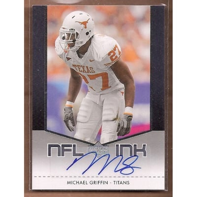 2007 Upper Deck NFL Ink #MG Michael Griffin