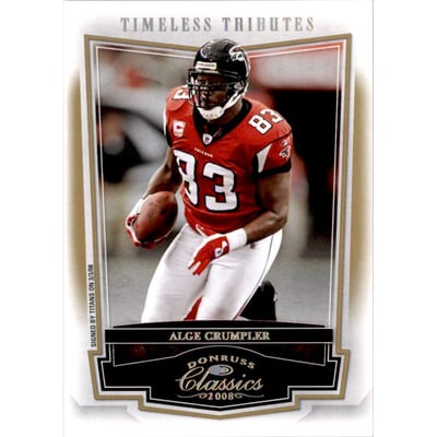 2008 Donruss Classics Timeless Tributes Gold #6 Alge Crumpler