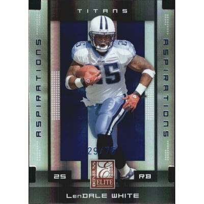 2008 Donruss Elite Aspirations #96 LenDale White/75